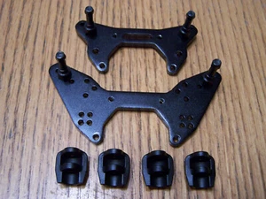 Arrma Limitless or Infraction 6s Front Rear Aluminum Shock Towers & Standoffs  - Picture 1 of 3