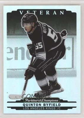 2022-23 Upper Deck Parkhurst Champions Rainbow Quinton Byfield #227 - Image 1 of 2