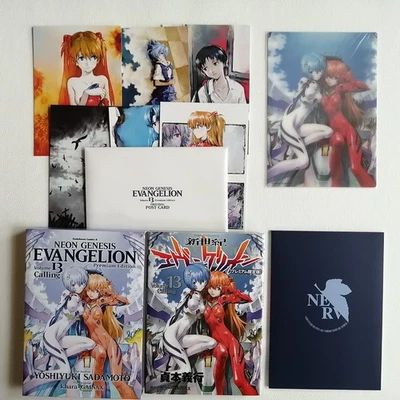 Impresión 1ª Edición Neon Genesis Evangelion Edición Premium Volumen 13 Japonés Foto 1 de 4