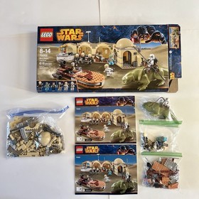 LEGO Star Wars 75052 Mos Eisley Cantina Complete Manuals Minifigures