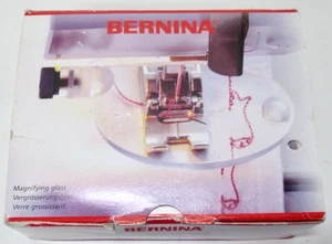 Genuine Bernina Magnifying Glass Lens Set with Bracket Included - Excellent - Picture 1 of 4