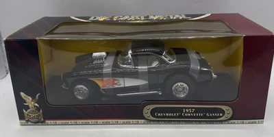 Modelo 1957 de metal fundido escala 1:18 CORVETTE GASSER By Road Signature Yat Ming 🔥🔥 - Imagem 1 de 4