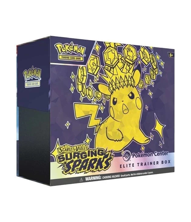 Pokemon TCG - Surging Sparks Pokemon Center - Elite Trainer Box - Sealed ETB - Image 1 of 1