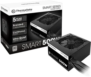 Thermaltake Smart 500W 80+ weiß zertifiziertes Netzteil, Dauerleistung mit - Bild 1 von 6