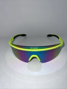 Pit Viper Polarisierte Sonnenbrille Skysurfer The Sludge Blau Lila Gelb Unisex - Bild 1 von 5