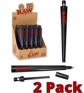 TWO Pack Of The New! RAW PEN Cone Rollers "The Write Way To Roll" RAWL PEN - Picture 1 of 3