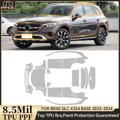 For Benz GLC X254 Base 2023-2024 Full Car Precut Paint Protection Matte Film PPF - Image 1 of 4