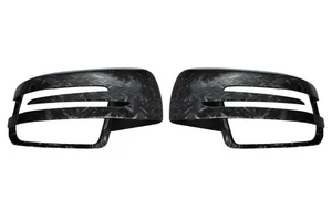 Mercedes Classe C W204 Set Coprispecchietti Ala Forgiato Carbon Look 07-14 Coppia - Foto 1 di 1