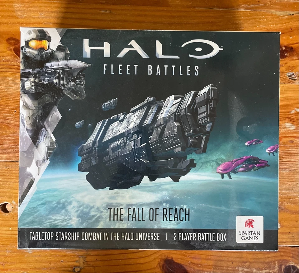 Halo Fleet Battles The Fall Of Reach 2 Player Battle Box Tabletop Game - Image 1 of 4