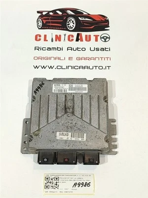 CENTRALINA MOTORE PER PEUGEOT 307 Berlina SW9646449280 5WS40030B-T DW10TD diese - Immagine 1 di 4