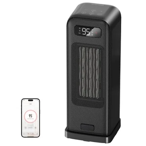 Space Heaters for Indoor Use, Smart Portable Electric Heater with Thermostat,... - Picture 1 of 8