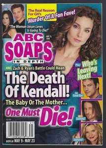 ABC Soaps in Depth May 23, 2006 Colin Egglesfield Aiden Turner Finola Hughes - Picture 1 of 1