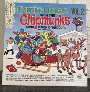 Christmas With The Chipmunks Volume 2 Vinyl Album ~ Excellent - Bild 1 von 4
