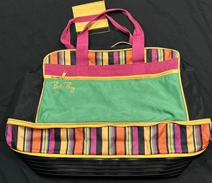 Vintage 1990s Boli Bag Expandable Tote Bag, Size 16" Tall W23 - Bild 1 von 6