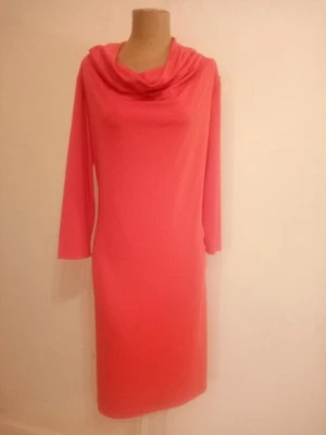 Vestido Vintage Tela Naranja Naturi Talla L Foto 1 de 4