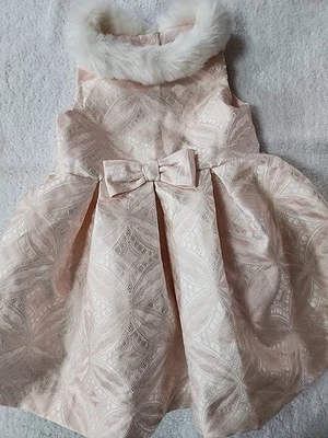 Vestido Janie And Jack Niñas Arcos Forever Fiesta Vacaciones Talla 12-18 Meses Usado Foto 1 de 4