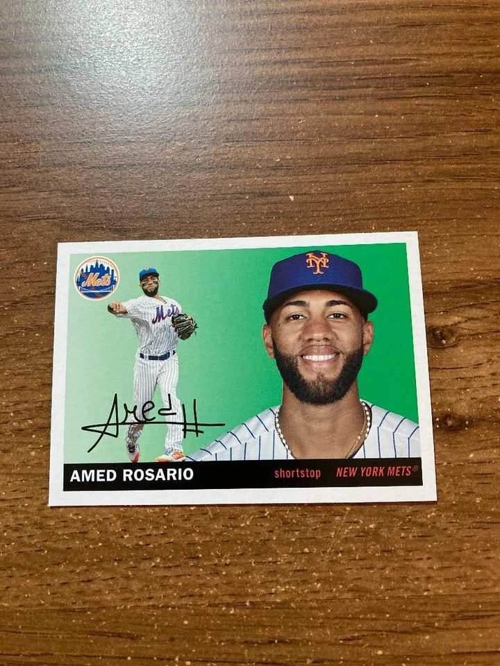2020 Topps Archives 1955 Topps Variation Amed Rosario (Image Variation) #84 - Image 1 of 1