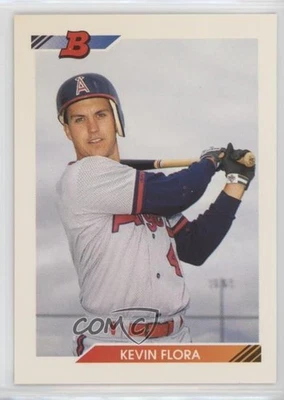 1992 Bowman Kevin Flora #283 Rookie RC - Image 1 of 2