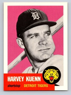 1991 Topps Archives 1953 #301 Harvey Kuenn Detroit Tigers - NM/MT - Image 1 of 2