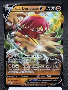 Hisuian Decidueye V SWSH238 - Ultra Rare -Sword & Shield Promo Pokemon Card MINT - Picture 1 of 2