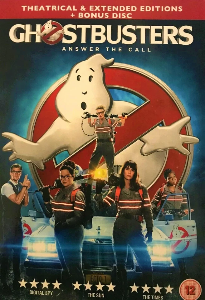 Ghostbusters [DVD] [2016] Theatrical and Extended Editions Plus Bonus Disc - Image 1 of 1