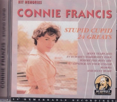 Connie Francis CD Stupid Cupid 24 Greats Best of Album im Gedenken Neuware K2044 - Bild 1 von 3