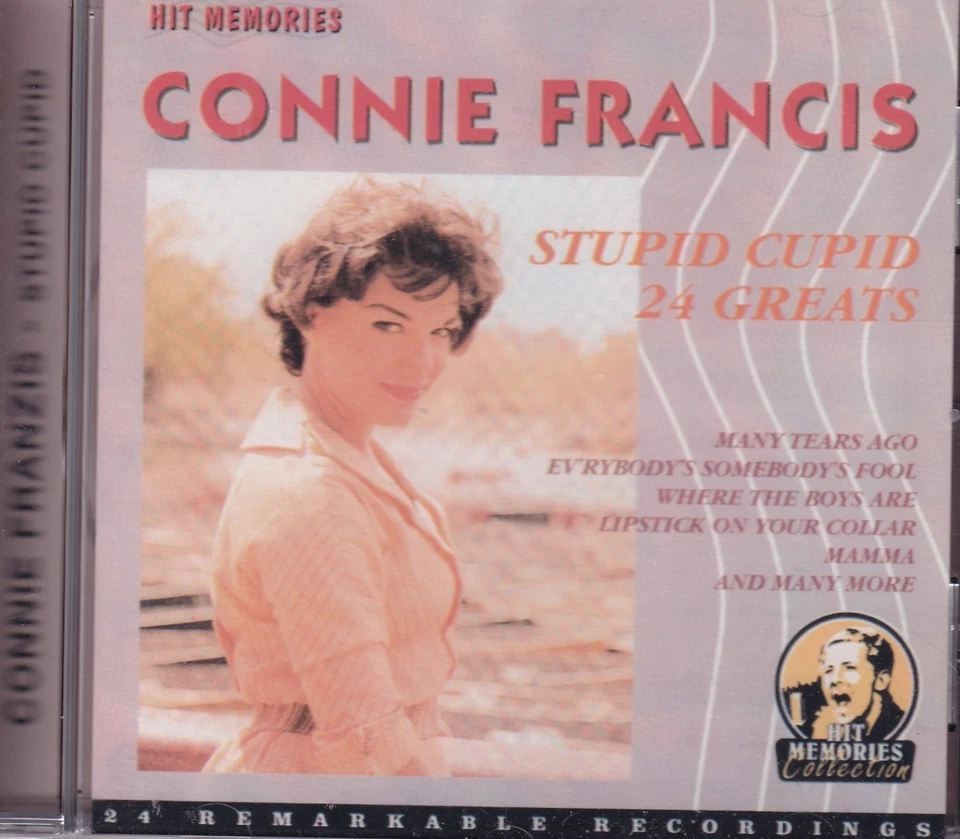 Connie Francis stupid Cupid 24 Greats CD