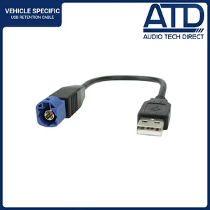 USB-Retentionskabel Für Citroen Dispatch Jumpy SpaceTourer Werksadapter Ab 2016 - Bild 1 von 5
