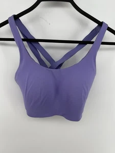 Lululemon Energy Strawberry Milkshake High Support Criss Cross Back Bra 36DD - Picture 1 of 4