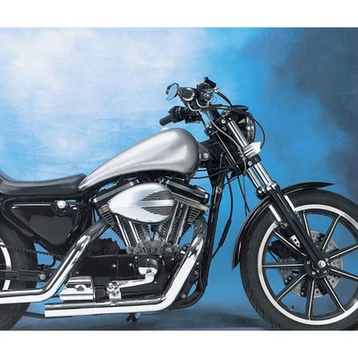 Drag Specialties QuickBob Extended Smooth-Top tanque de gasolina de borracha - tampa única - Imagem 1 de 4