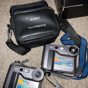 Sony Mvc-fd73 mavica floppy disk digital camera 10x optical zoom - Picture 1 of 1