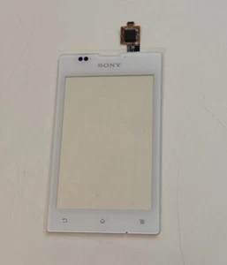 Original Sony Xperia E C1505 Touchscreen Touch Panel Glas Display Scheibe Weiss - Bild 1 von 2