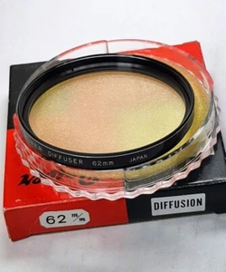 Bower 62mm Diffuser Glass Lens Filter 62 mm Diffused Soft Softer Look Diffusion - Picture 1 of 5