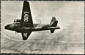 Royal Air Force Vickers Wellington Airplanes Photo Postal Card Aviation France - Picture 1 of 1