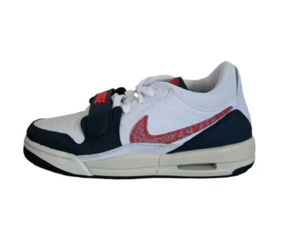 Air Jordan Legacy 312 Low (GS) CD9054 146 White/Armory Navy-Wolf Grey Big Kids - Image 1 of 4