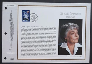 Blatt CEF 1. Tag 1403 1998 Simone Signoret Schauspielerin Französisches Kino - Bild 1 von 1