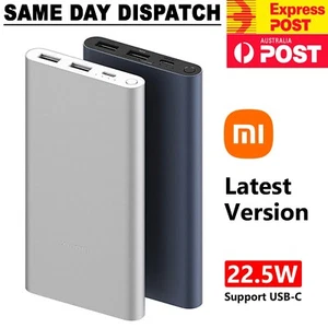 22.5W XiaoMi Mi Power Bank 3 10000mAh Dual USB Type-C QC3.0 DP Fast Charging AU - Picture 1 of 18