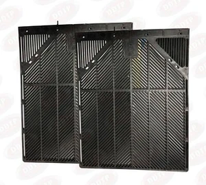 24 x 30 G Force Aerodynamic Mud Flap Black 3/8" Set of 2 ( 22-69608-202 ) - Bild 1 von 3