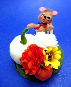 Muñeca Annalee 2021 Acción de Gracias 3 pulgadas "Pumpkin Patch Mouse" # 360021 Nuevo - Imagen 1 de 7
