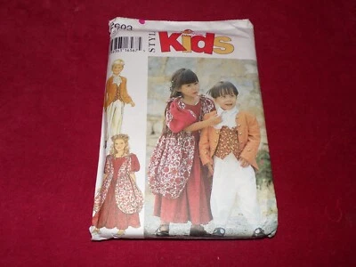 🌼 STYLE #2603 - CHILDREN'S BRIDAL - REVOLUTIONARY WAR COSTUME PATTERN 3-8 FF - Image 1 of 2