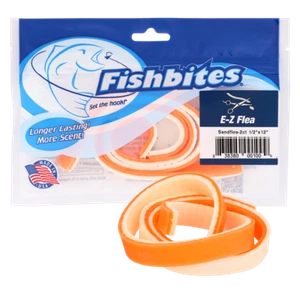 FISHBITES E-Z Flea Long Lasting Saltwater ~ 2 Ct ~ 1/2" x 12" ~ FREE SHIPPING - Picture 1 of 3