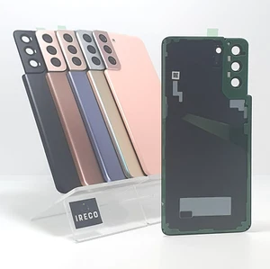 Replacement Samsung Galaxy S21 Plus 5G Back Glass Battery Cover Lens Flash Logo - Picture 1 of 6