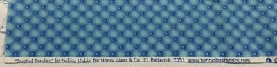 Henry Glass Fabrics FROSTED FONDANT by Debbie Hobbs 20" x 44" Remnant - Image 1 of 3
