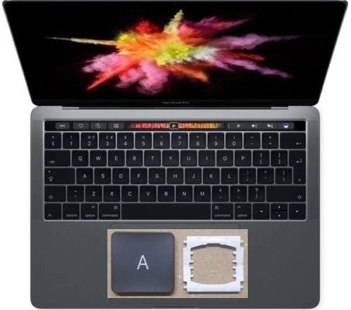 Genuine Keys for 13" 15" Apple Macbook Pro, A1706 A1707 A1708, 2016 - 2018 - Image 1 of 1