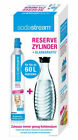 Reserve CO?-Zylinder 60L + 1 Glaskaraffe, fr Wassersprudler (mit Schraubsystem)