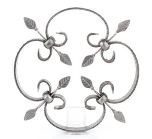 Schmiedeeisen Ornament Eisen geschmiedet 250x250mm Gitter für Geländer Zaun Tor - Bild 1 von 2
