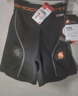 Pantalón Corto de Hockey Suelto Shock Doctor NIÑOS con Copa BioFlex - Chicos Hockey Jock PEQUEÑO  Foto 1 de 4