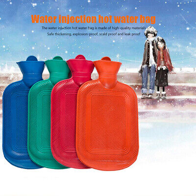 Water Filling Hot Water Bag Rubber Hot Water Bottle Hand Warmer (2000ml+Cover) # • 10.64€