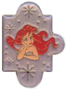 Disney Pin 529 Just the Girls Puzzleteil Set Arielle kleine Meerjungfrau Prinzessin  - Bild 1 von 3