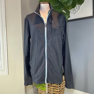 Lululemon Knock Out Track Jacket Men’s XL Gray Blue Athletic EUC - Picture 1 of 22